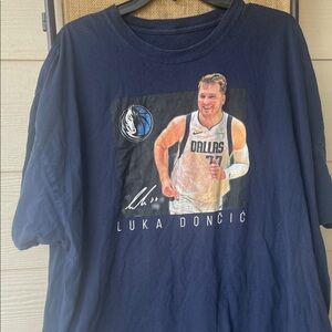 Navy‎ Blue Luka Dončić Graphic Tee